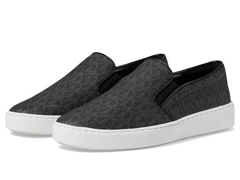 zappos michael kors slip on sneakers|Michael Kors heeled sneakers.